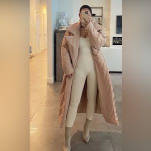 Tan Limitless Puffer Jacket